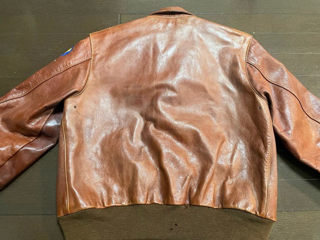 チ*ー様 J.A.DUBOW★復刻ホースハイドレザージャケット★TYPE A-2