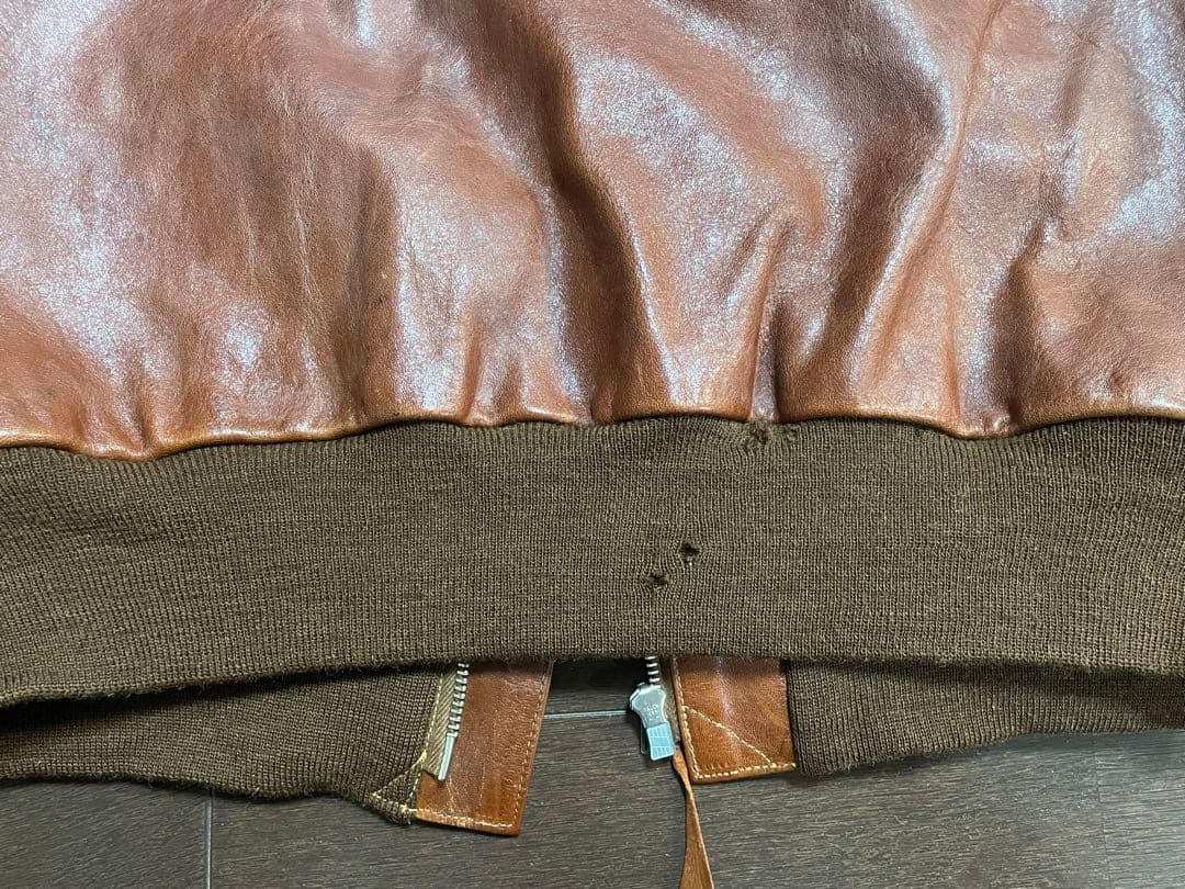 チ*ー様 J.A.DUBOW★復刻ホースハイドレザージャケット★TYPE A-2