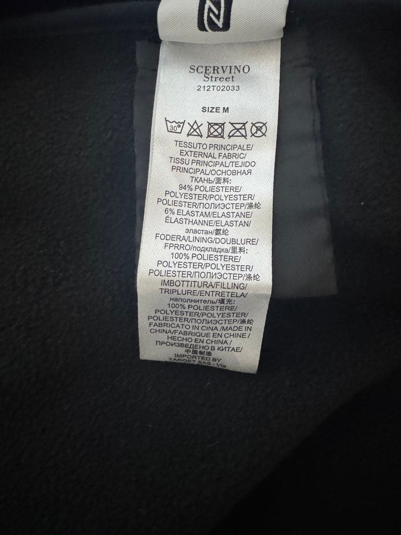 ズ*ー様 【新品】scervino street フルジップパーカー　《Mサイズ