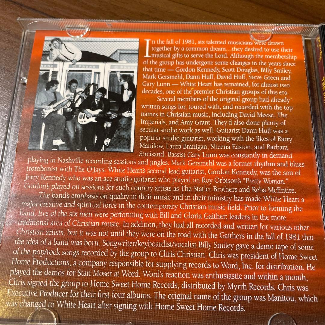 AOR CD WHITE HEART /限定版 CD デモ・インタ・未発表曲