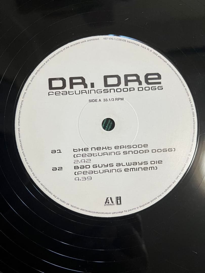 CLOCKERS サントラDR DRE KRS ONE3枚セット