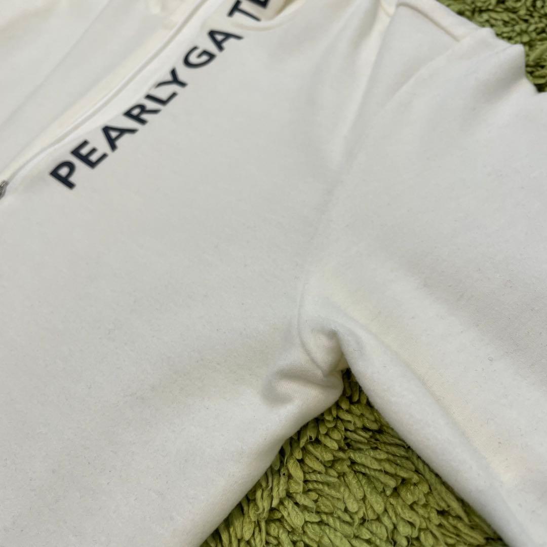 パーリーゲイツ PEARLYGATES モックネック ハーフジップ サイズ0