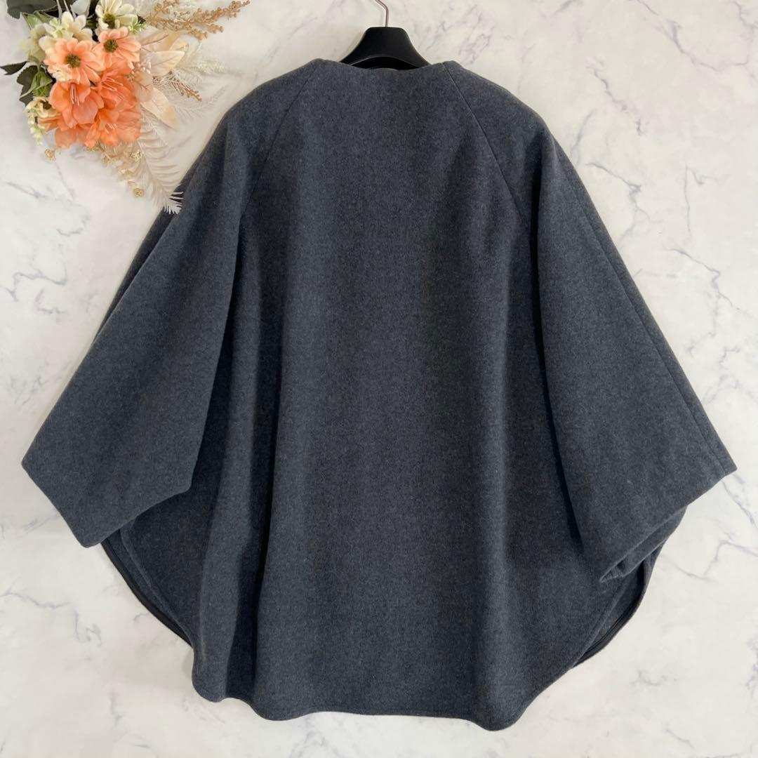 BEARDSLEY ビアズリー ウール ポンチョ コート