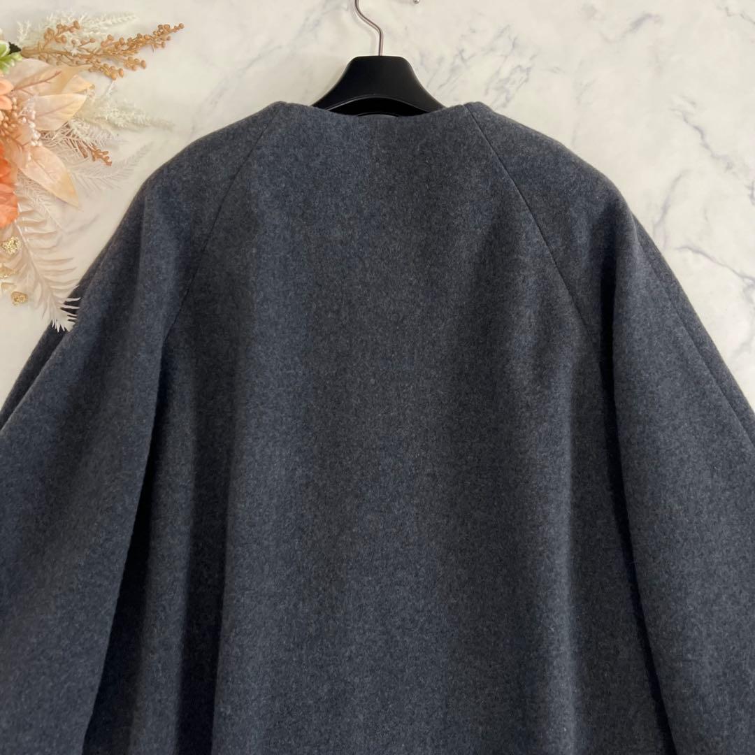 BEARDSLEY ビアズリー ウール ポンチョ コート