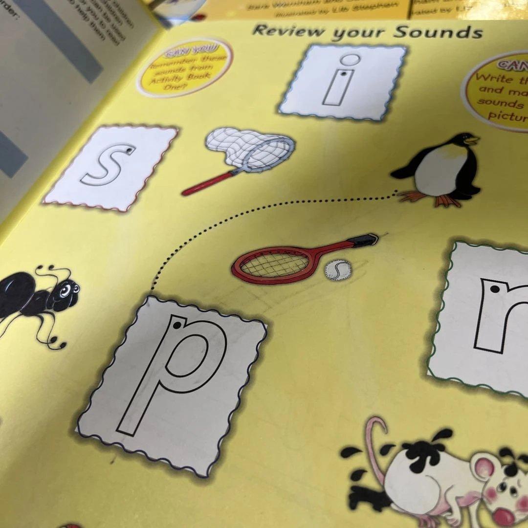 Jolly Phonics Activity Book 1-7巻セット