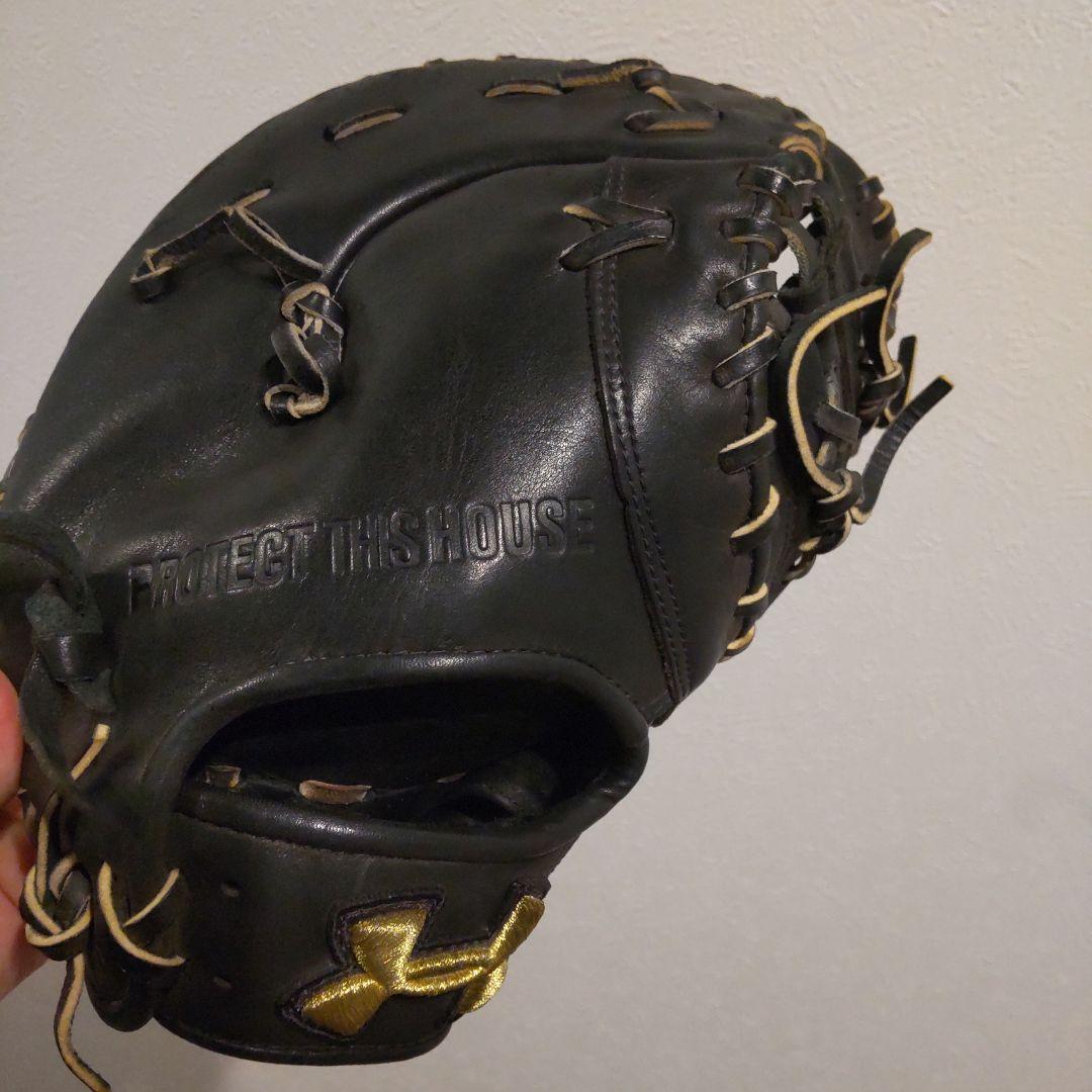 Under Armour 少年軟式ファーストミット 黒