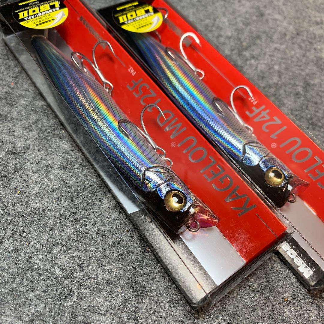 メガバス　カゲロウ124F MD125F 4個セット