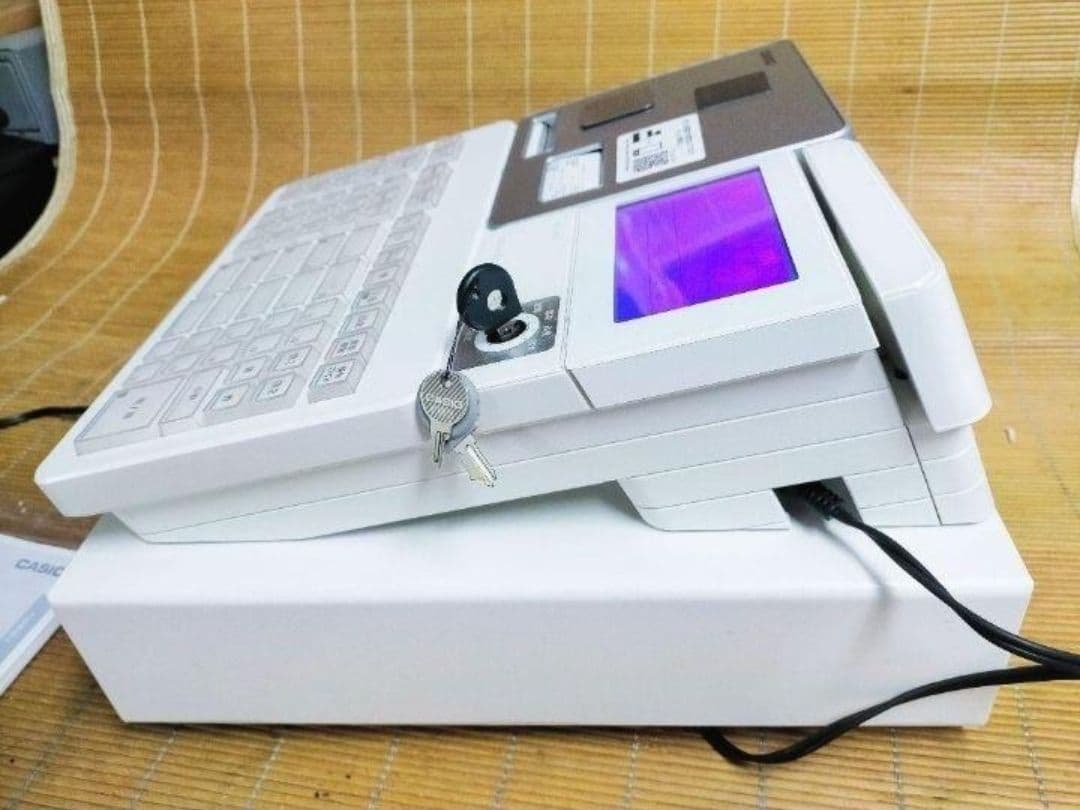 カシオレジスター　SR-S4000　スマホ連携Bluetooth　772767