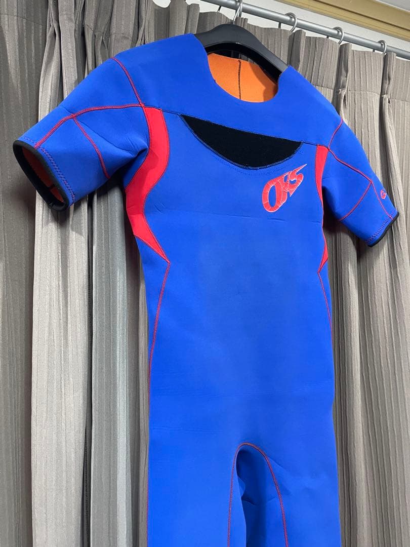 K2ya　スプリングウェットスーツ　ブルー　サーフィン　 メンズ　伸縮性