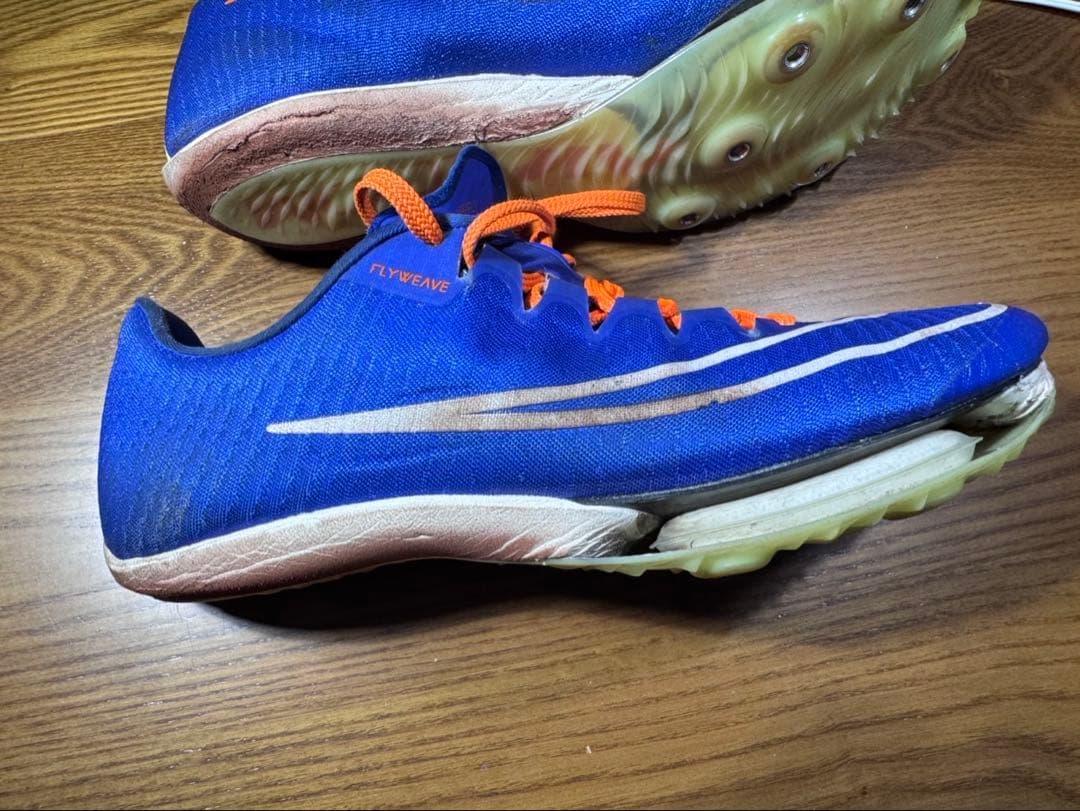 値下パンクなしプレート割なし■Nike エアズームマックスフライ25.5スパイク