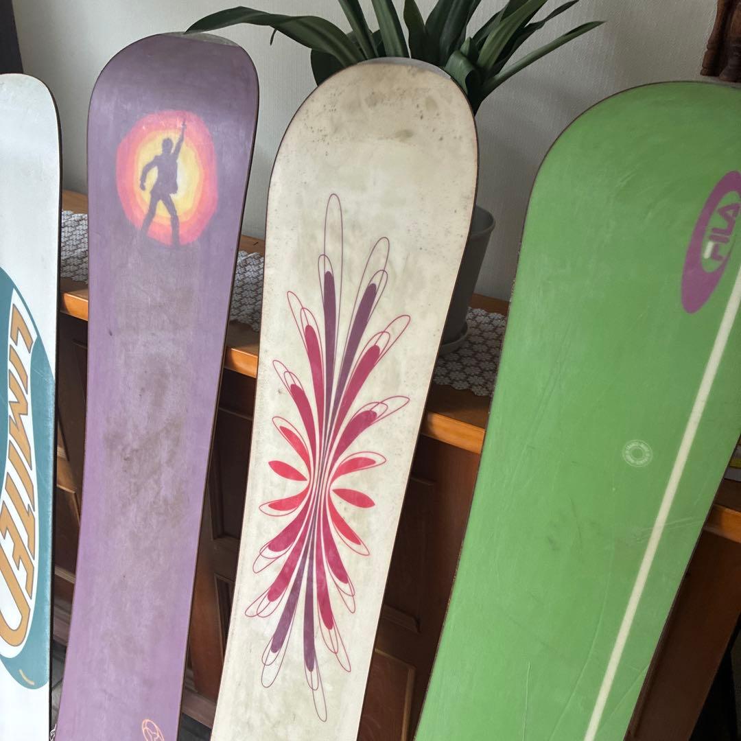 スノーボード板5枚セット　滑走　ソリDIY ウインタースポーツ