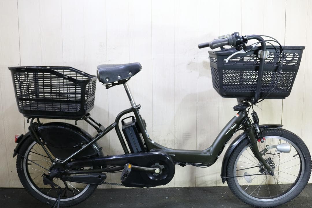 ヤマハPAS Kissmini X982-0011 20型8.7AH3段無光沢緑