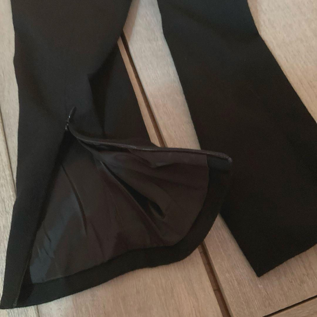 美品st ANDREWSスタッズ装飾ループスリムフィット ストレッチパンツL