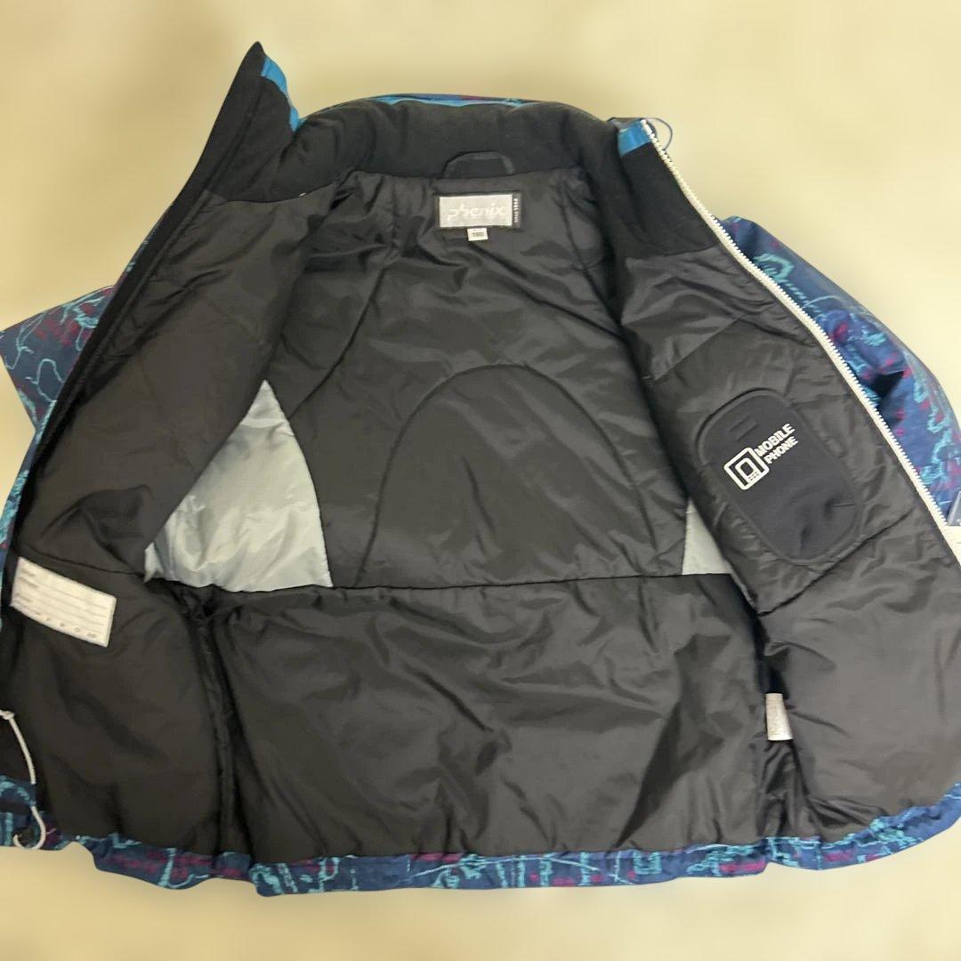 【新品未使用】Phenix スキーウェア 青 ジュニア レディース