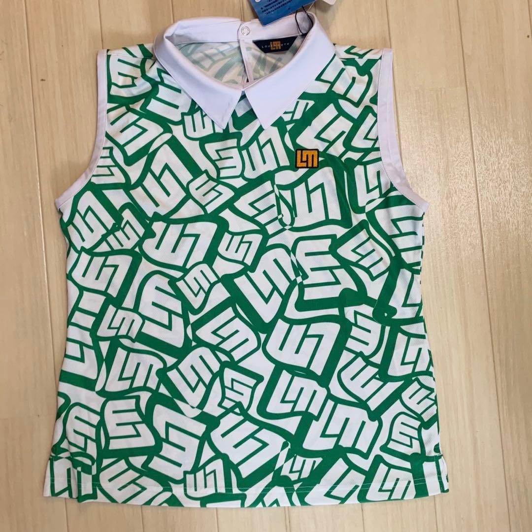 新品■12,100円【ラウドマウスゴルフ】LL レディース　ノースリーブウェア