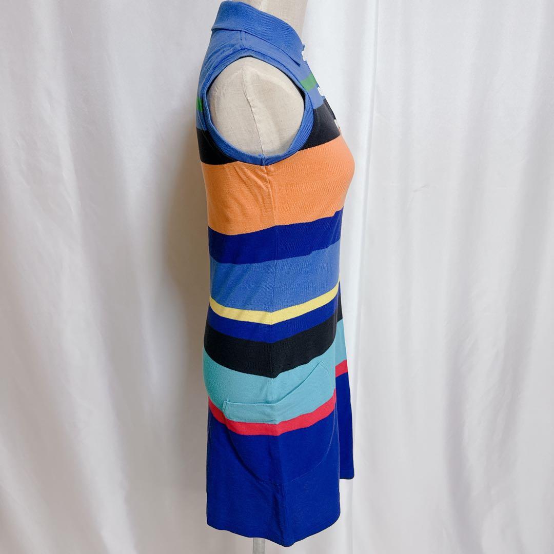 PEARLY GATES パーリーゲイツ ゴルフ ワンピース ボーダー サイズ0