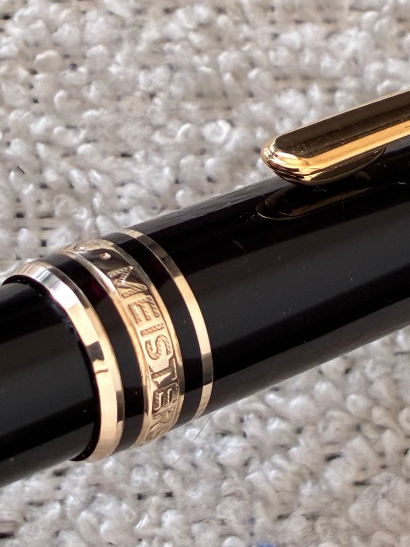 ◾️モンブラン◾️美品164 ボールペン＆シエナペンケース2本差◾️新品リフィル付属◾️