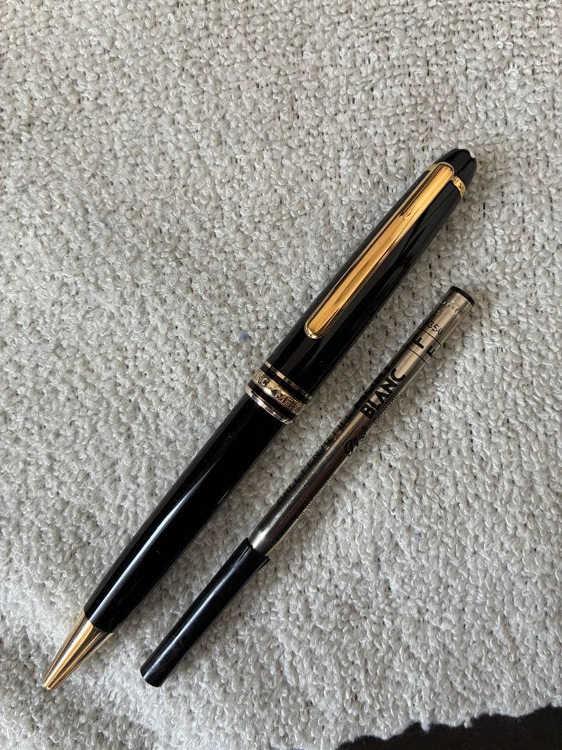 ◾️モンブラン◾️美品164 ボールペン＆シエナペンケース2本差◾️新品リフィル付属◾️