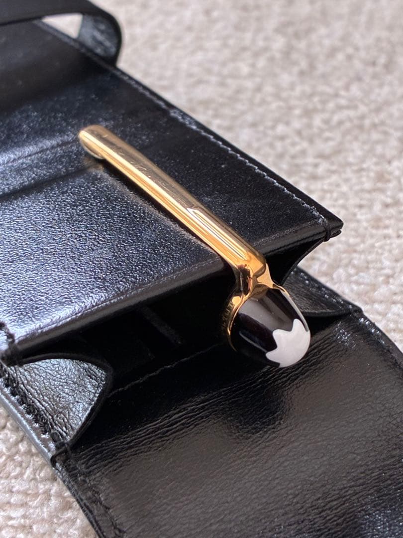 ◾️モンブラン◾️美品164 ボールペン＆シエナペンケース2本差◾️新品リフィル付属◾️