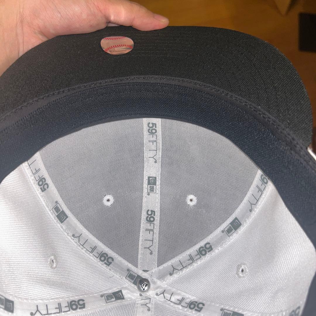 New Era LAファー付きキャップ 7 3/8