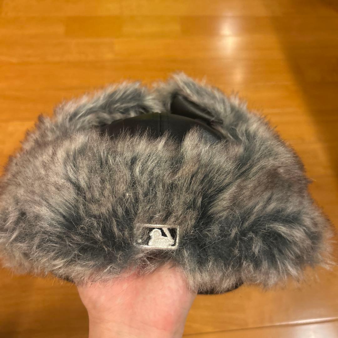 New Era LAファー付きキャップ 7 3/8