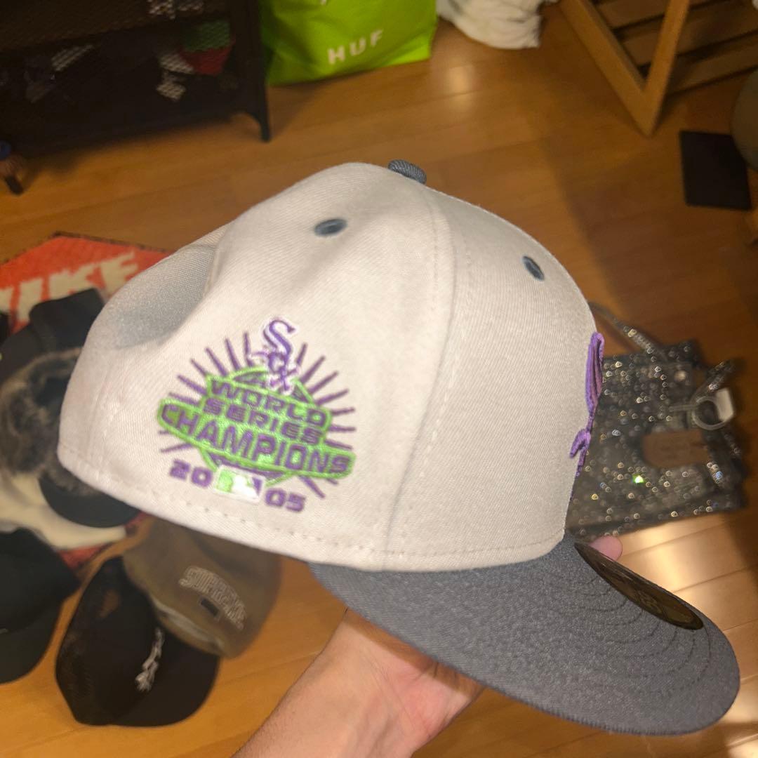New Era LAファー付きキャップ 7 3/8