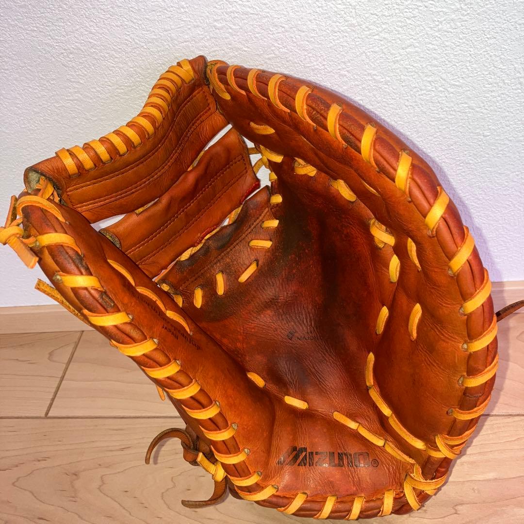 【最高級・美品】ミズノプロ 硬式ファーストミット ビッグM メンテナンス済