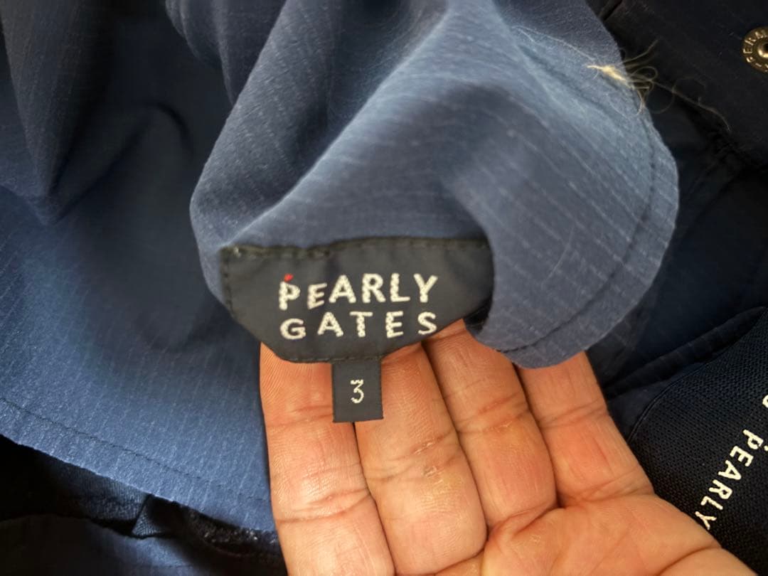 美品PEARLY GATES フード付きセットアップ