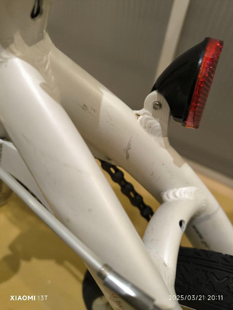 [3日間限定値下げ中]【美品】FIAT 折り畳み自転車 AL-FDB140 白