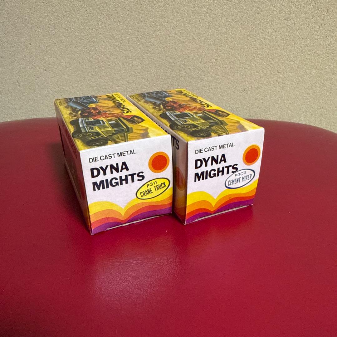 美品　Zylmex DYNAMIGHTS ミニカー　2台セット　香港製