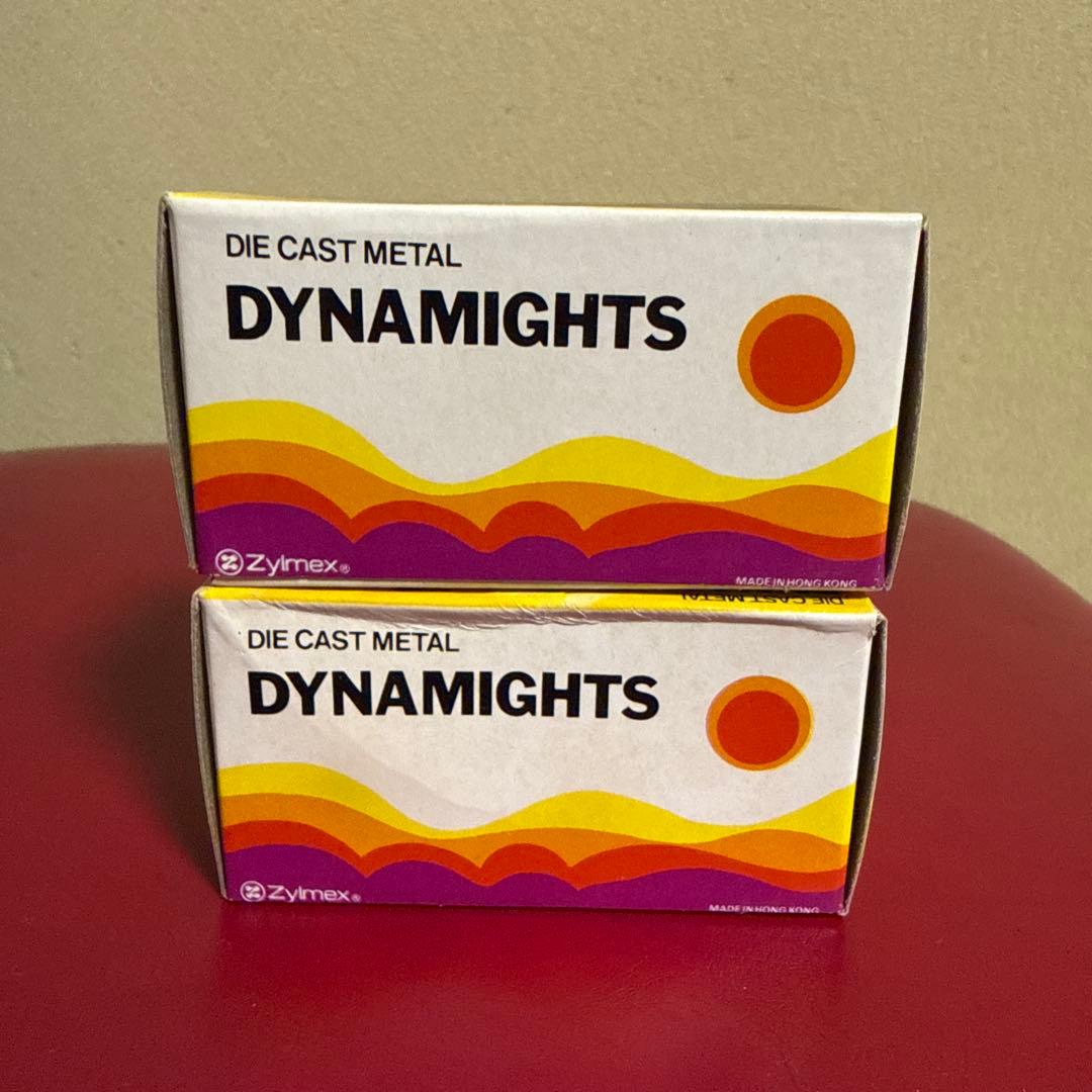 美品　Zylmex DYNAMIGHTS ミニカー　2台セット　香港製