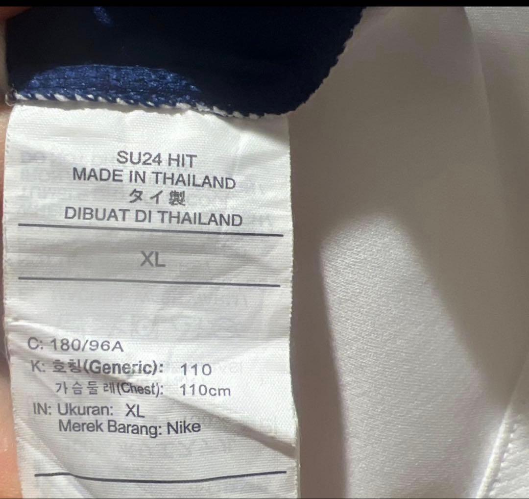 イングランド代表　2024　XL　ホーム　ベリンガム　ユニフォーム