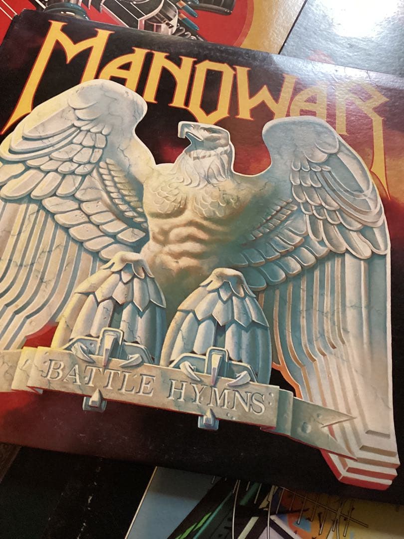 ハードロック メタル系 レコード 7枚まとめて アイアンメイデン