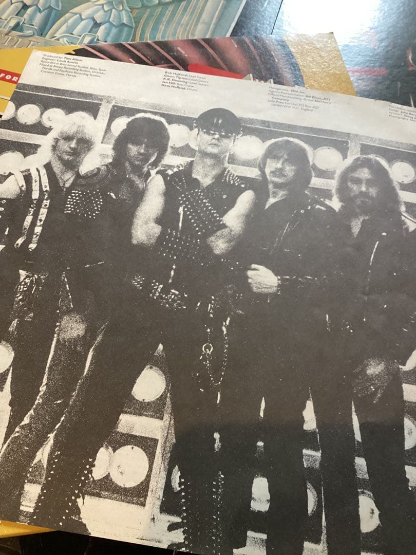 ハードロック メタル系 レコード 7枚まとめて アイアンメイデン