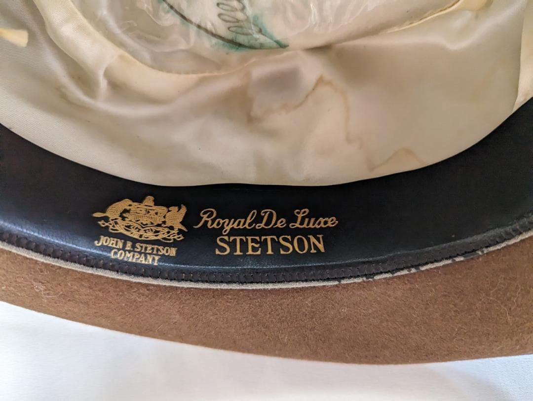 STETSON ヴィンテージ ロイヤルデラックス 高級ハット ブラウン