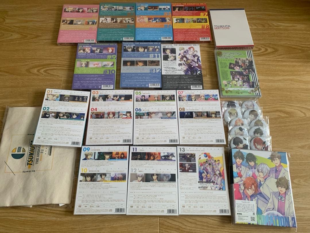 【最終値下げ】ツキウタ。関連DVD・Blu-rayまとめ売り