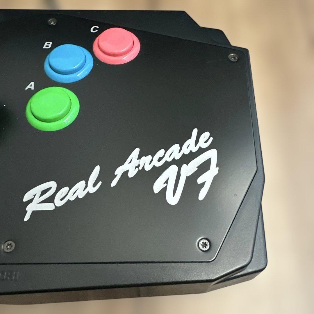 【箱付き】セガサターン専用 リアルアーケードVF HSS-09 HORI