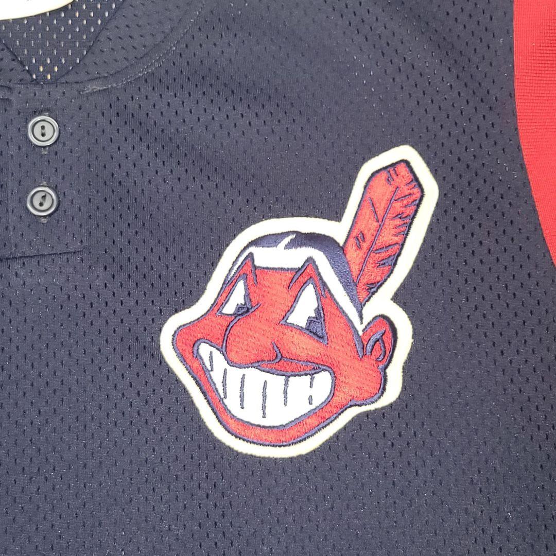 【MADE in USA】 インディアンズ ユニホーム メッシュ Msize