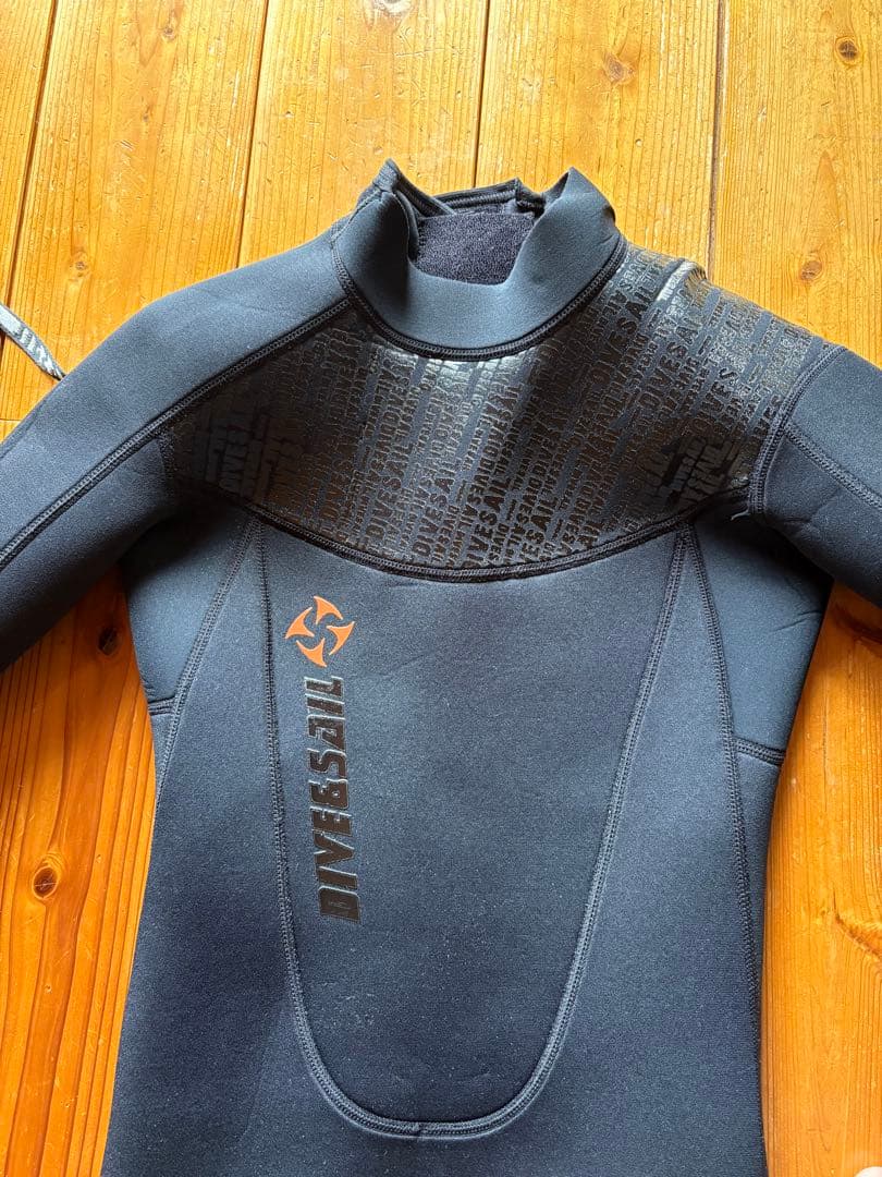 ウエットスーツ　ジャージフルスーツ　3㎜5㎜　160 S ブラック