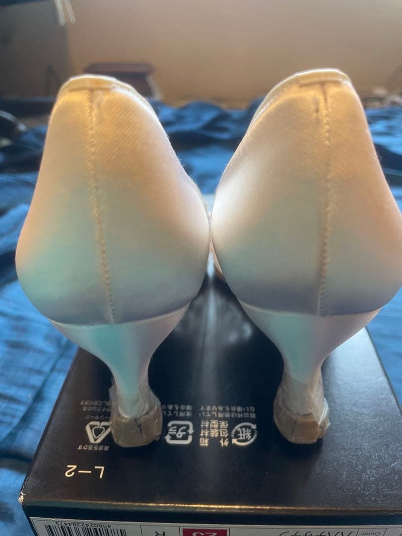 【ほぼ新品】社交ダンス ケント 女性シューズ 23cm R 7cm