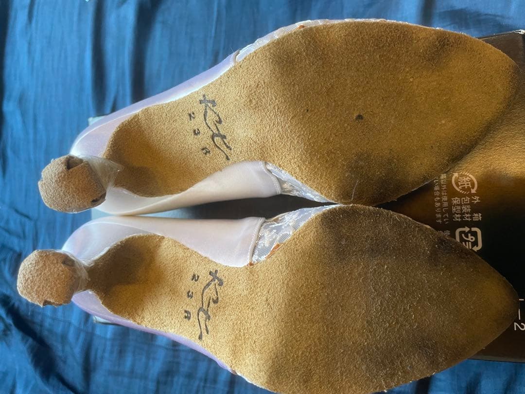 【ほぼ新品】社交ダンス ケント 女性シューズ 23cm R 7cm