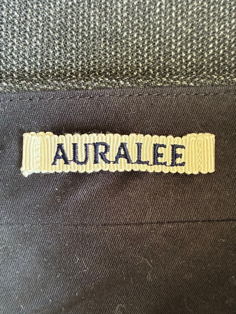 スーツ AURALEE BLUEFACED WOOL DOBBY SLACKS 4