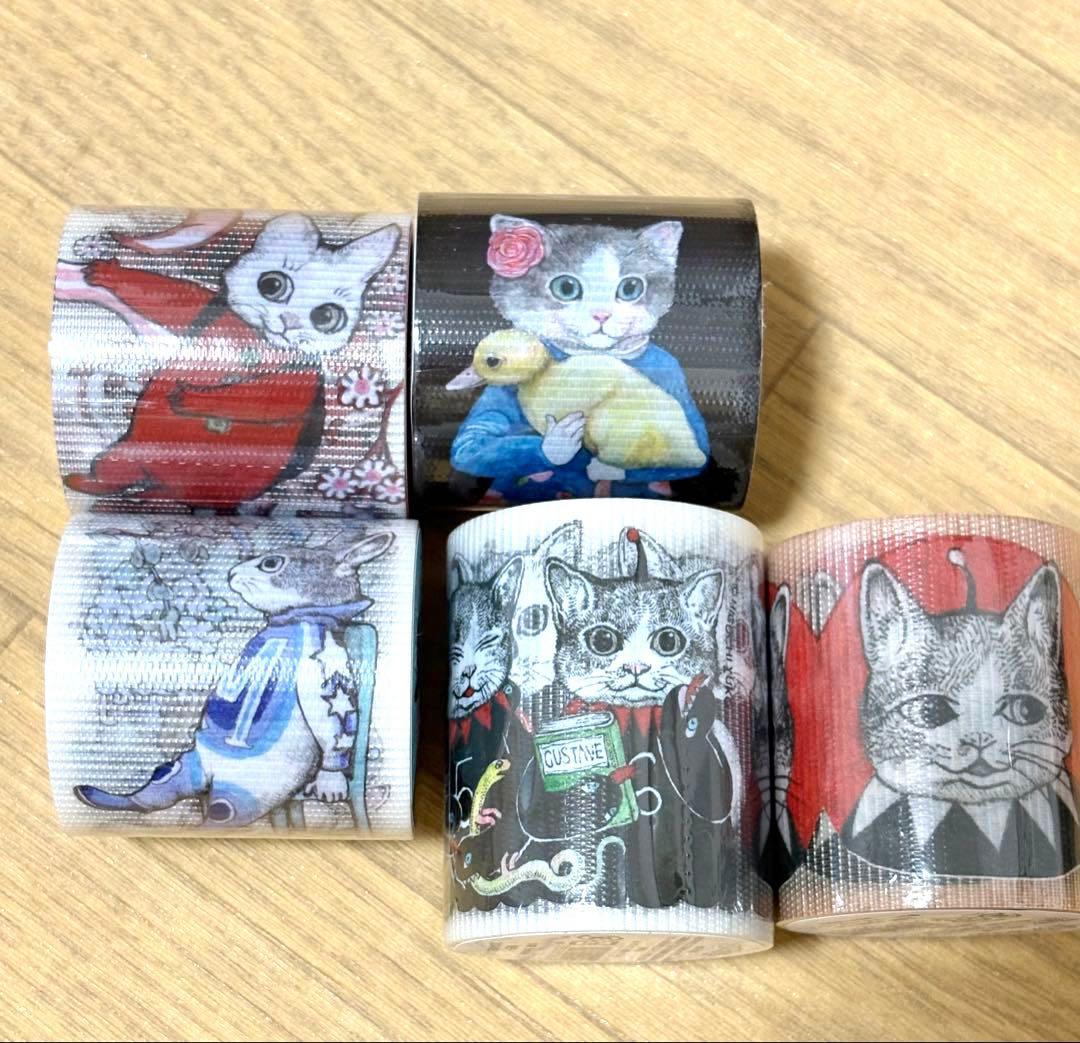 新品未開封☆完売品☆ボリス雑貨店 ヒグチユウコ　養生テープ5個セット