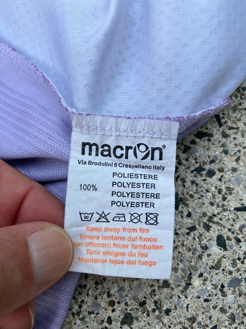 【超希少 美品】macron xアストンヴィラ アウェイユニフォーム 長袖 XL