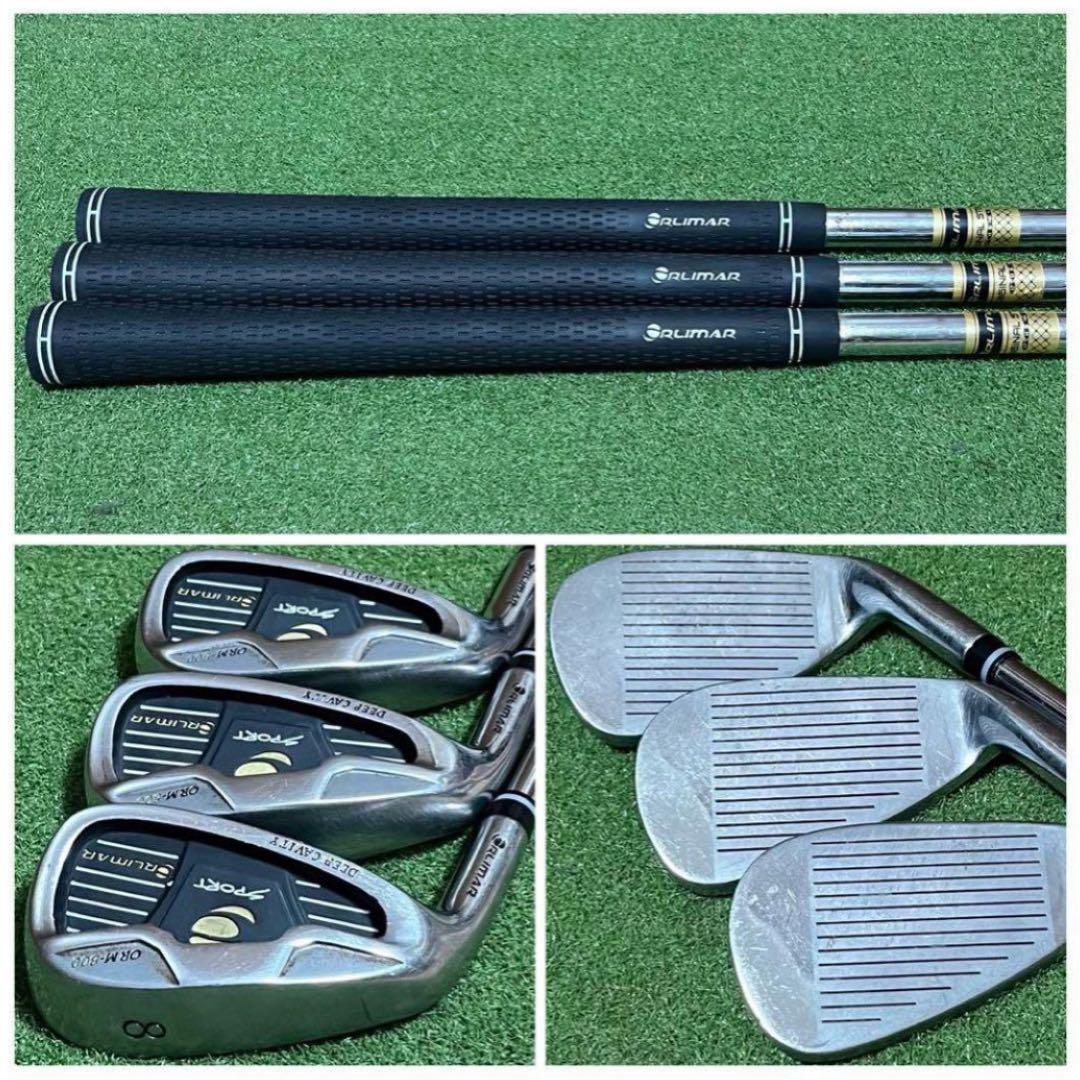 【ORLIMAR】♤レフティ♤ゴルフクラブ10本 フルセット キャディバッグ 男