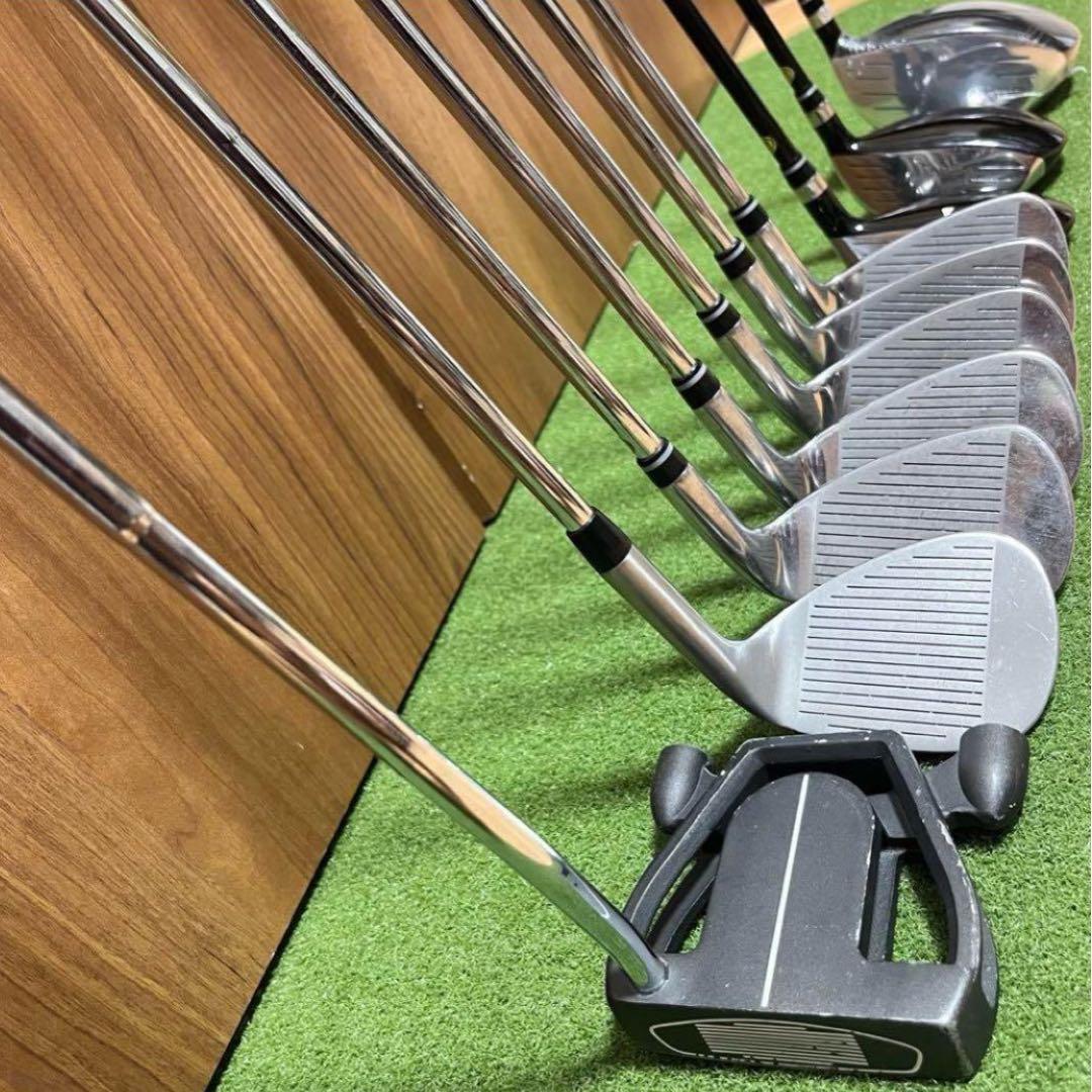 【ORLIMAR】♤レフティ♤ゴルフクラブ10本 フルセット キャディバッグ 男