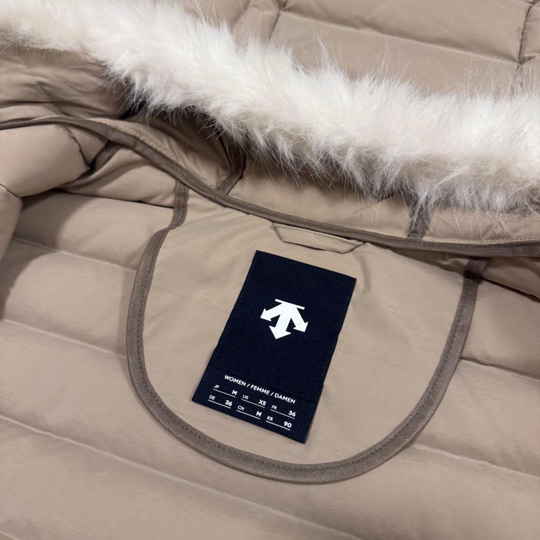 【超美品】デサントゴルフ　ハイブリッドフーディーダウンジャケット