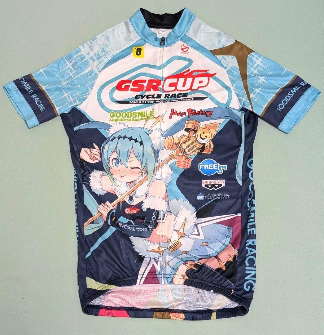 サイクルジャージ レーシングミク 2018 第8回 GSRカップ記念 Sサイズ