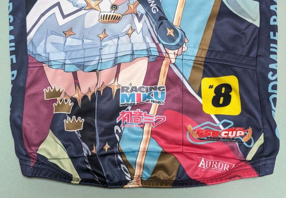 サイクルジャージ レーシングミク 2018 第8回 GSRカップ記念 Sサイズ