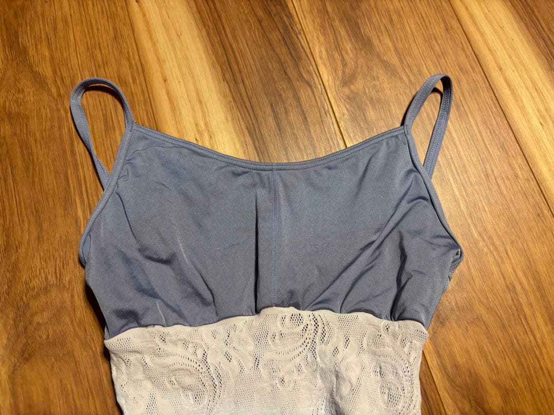 美品　チャコット ノーソーイング　ハーフスリーブ レオタード　M